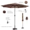 Villacera 9-Foot Outdoor Patio Umbrella, Brown 83-OUT5441 - alternate 3